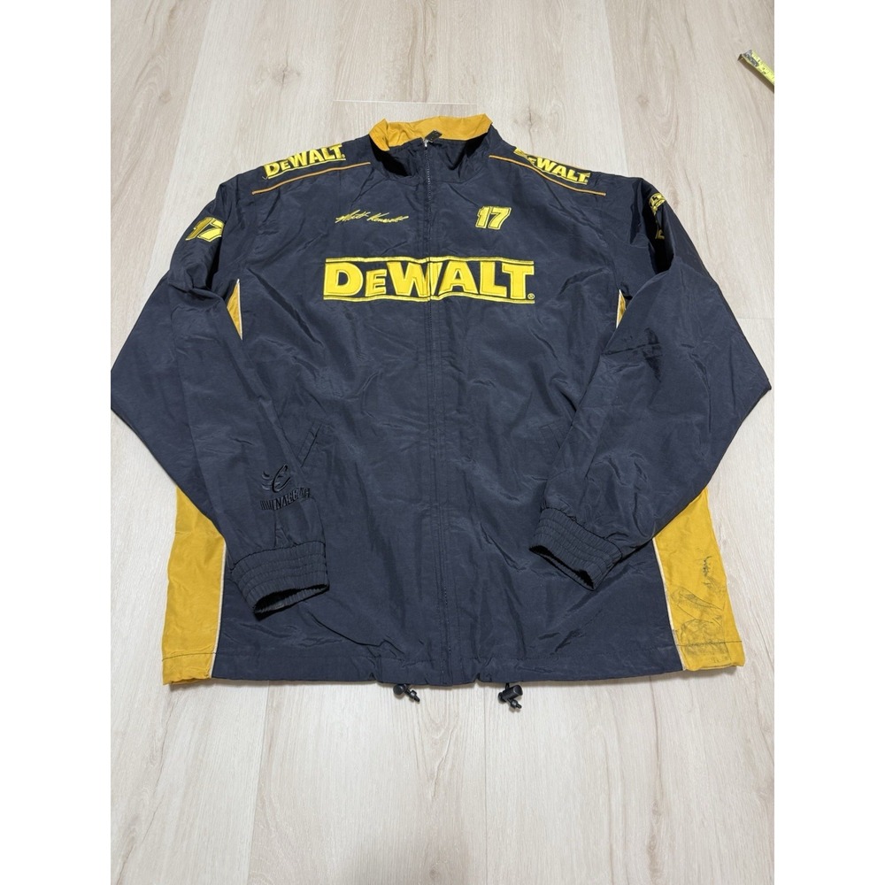 Vintage Chase Authentics Dewalt Matt Kenseth #17 NASCAR Racing Jacket Men Size M